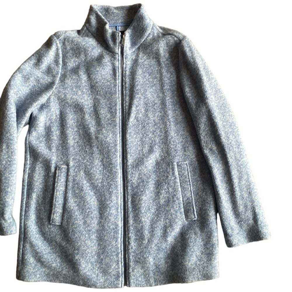 Banana Republic Blue Marled Jacket XL Tall - Picture 5 of 10